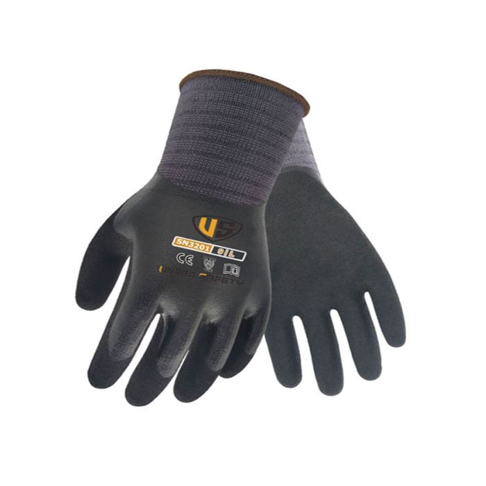 Sandy nitril zwarte handschoenen