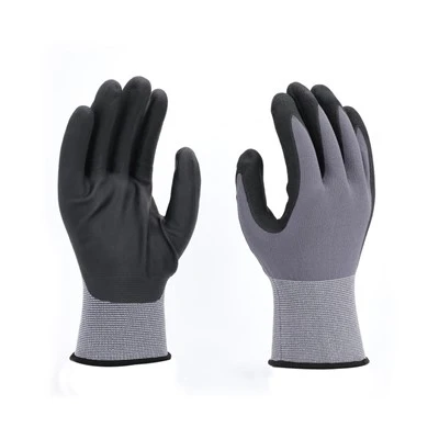 Handschoenen met microschuimnitrilcoating, watergespoeld